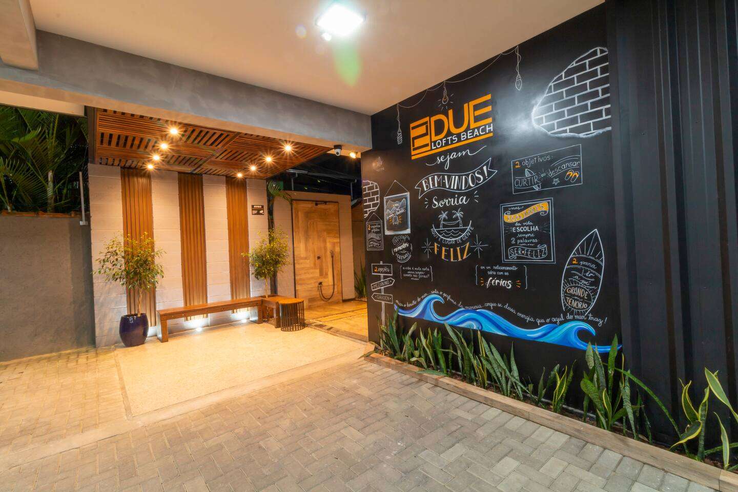 Área social com pergolado